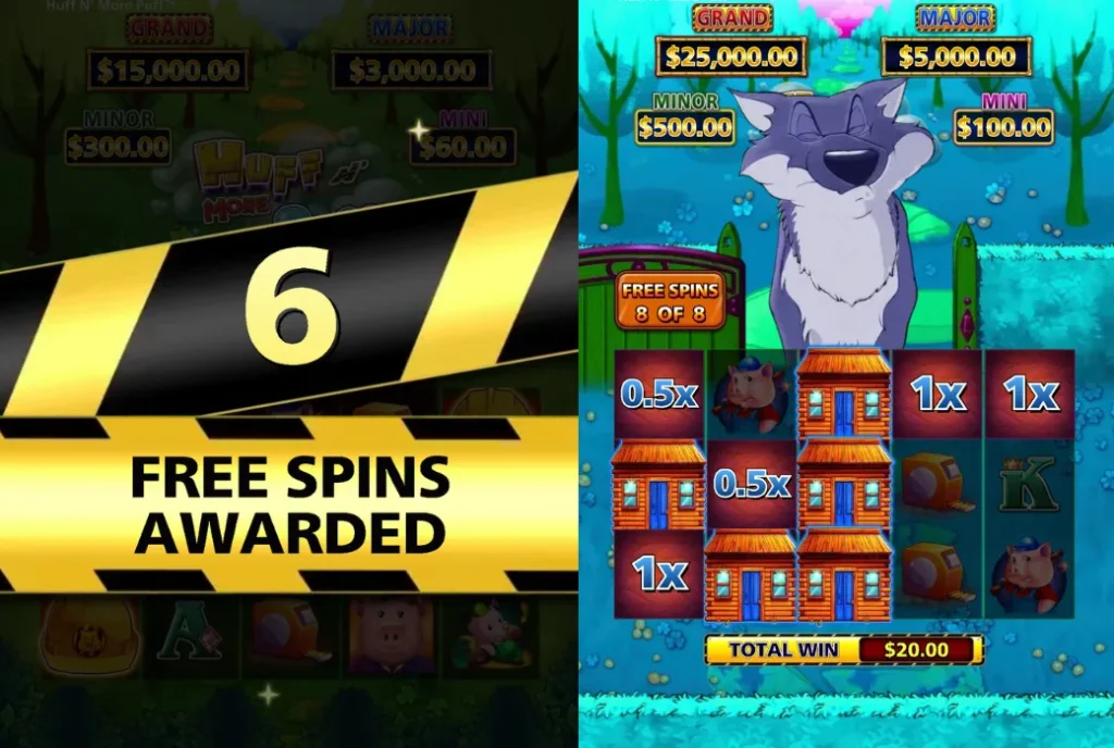 Huff N' More Puff App Slot